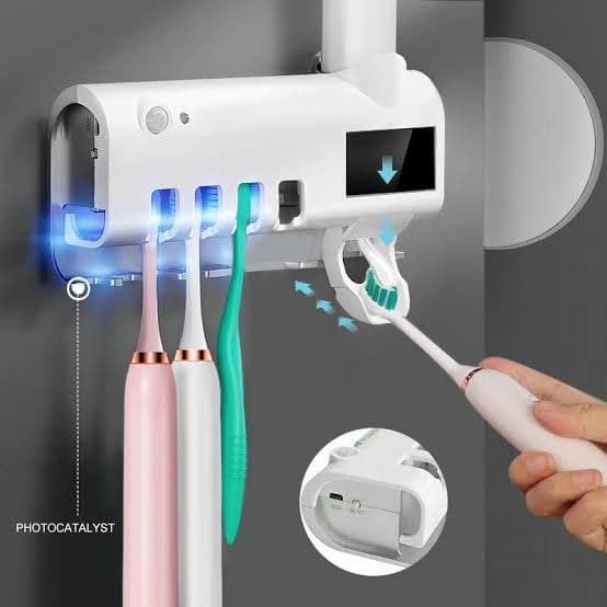 Toothbrush Sterilizer and Dispenser