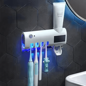 Toothbrush Sterilizer and Dispenser
